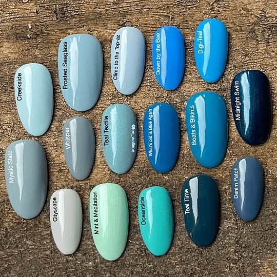 SMALTO CND VINYLUX TEAL TEXTILE